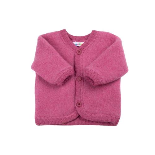 Joha Blød uldcardigan Pink | Lyserød | 80 cm