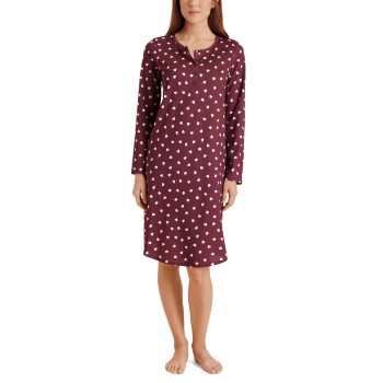 Se Calida Lovely Nights Nightdress Rød Mønster  bomuld Medium Dame ved Timarco