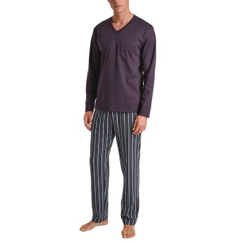 Calida Relax Streamline 5 Pyjama Blomme bomuld Small Herre