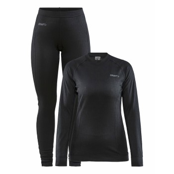 Craft Baselayer Set Women Sort polyester Large Dame