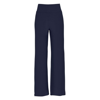 Damella Bamboo Lounge Pants Marineblå Bambus Large Dame