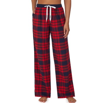 DKNY Just Checking In Sleep Pant Rød Mønster  Small Dame