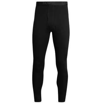 Dovre Long Johns Sort bomuld Medium Herre