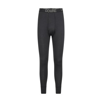 Dovre Wool Long Johns Mørkgrå  merinould Medium Herre