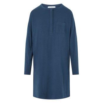 Se Femilet Luna Big Shirt Blå 38 Dame ved Timarco