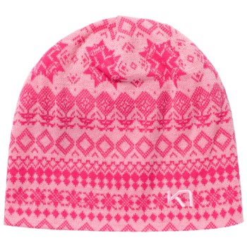 Kari Traa Vilma Beanie Rosa merinould One Size Dame