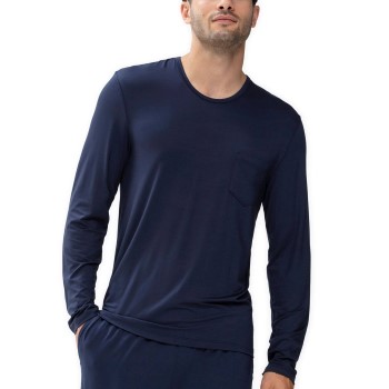 Se Mey Jefferson Long Sleeves Mørkblå modal Medium Herre ved Timarco