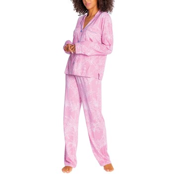 PJ Salvage Playful Prints Pyjama Rosa X-Large Dame