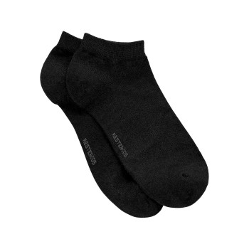 Resteröds Strømper 5P Organic Ankle Socks Sort Str 40/45