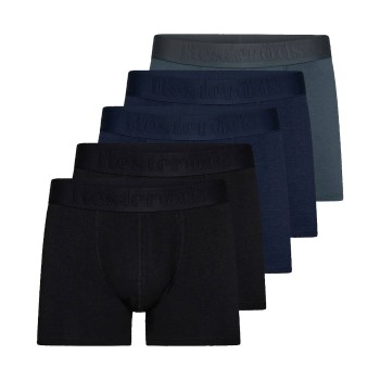 Resteröds 5P Organic Cotton Boxer Flerfarvet-2 økologisk bomuld Medium Herre