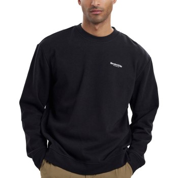 Resteröds Regular Crewneck Sweatshirt Sort Large Herre