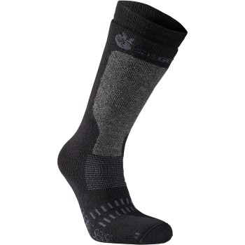 Seger Strømper Alpine Plus Protection Sock Sort merinould Str 40/42