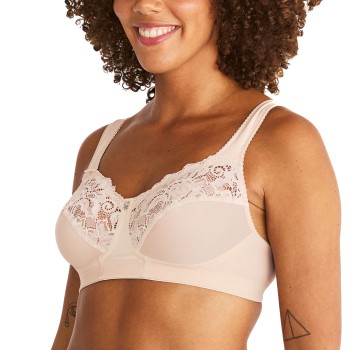 Swegmark Bh Support Soft Bra Beige B 85 Dame