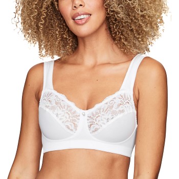 Swegmark Bh Support Soft Bra Hvid B 80 Dame