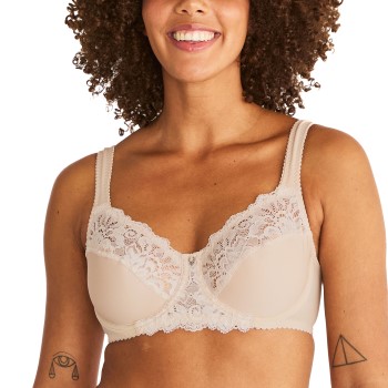 Swegmark Bh Support Wire Bra Beige B 85 Dame