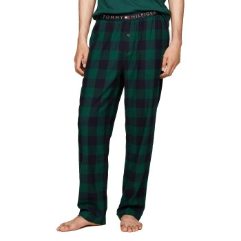 Tommy Hilfiger Flannel Pant Gøn Mønst 621 Large Herre