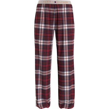 Se Tommy Hilfiger Flannel Pants Rudet Medium Dame ved Timarco