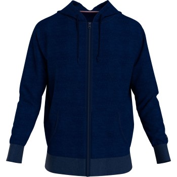 Se Tommy Hilfiger Tonal Relaxed Fit Lounge Hoody Mørkblå Small Herre ved Timarco