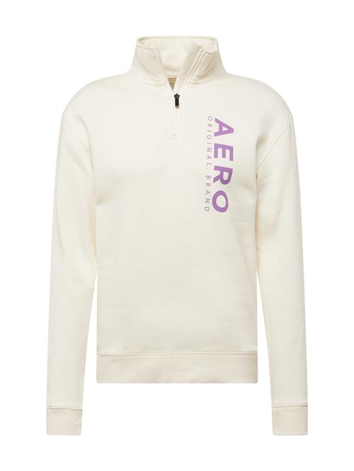 AÉROPOSTALE Sweatshirt  ecru / lilla