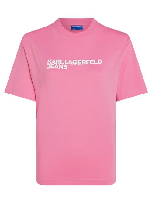 KARL LAGERFELD JEANS Shirts  pink / hvid