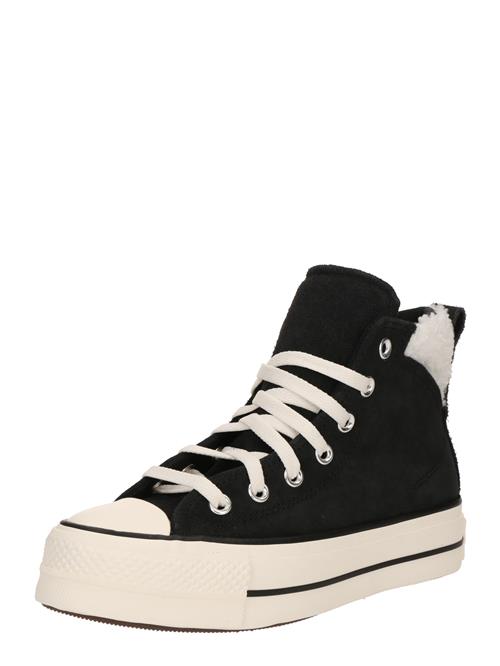 CONVERSE Sneaker high 'CHUCK TAYLOR ALL STAR'  sort / naturhvid