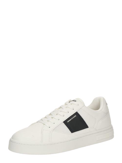 ARMANI EXCHANGE Sneaker low  sort / hvid