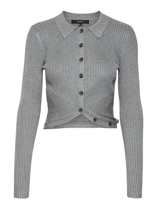 Se VERO MODA Cardigan 'WILLOW'  grå ved About You