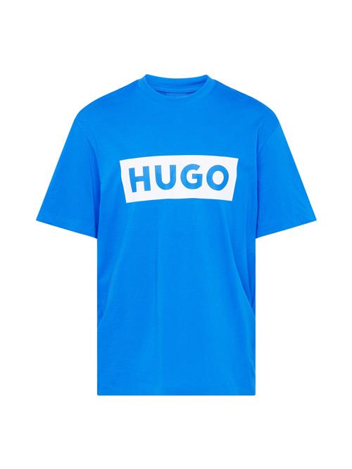 HUGO Bluser & t-shirts 'Nico'  azur / hvid