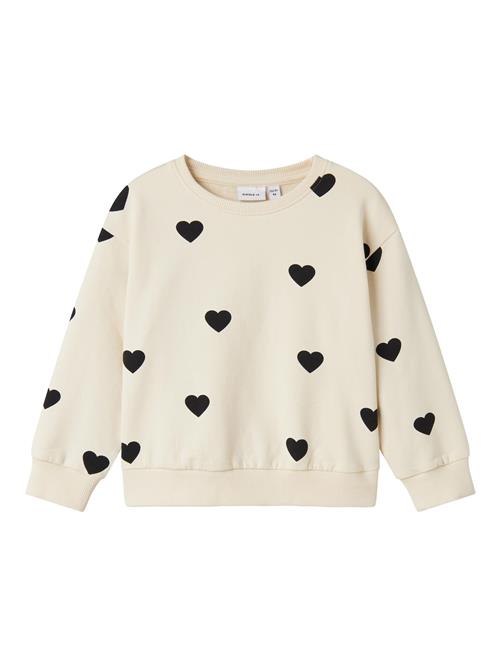 NAME IT Sweatshirt  creme / sort