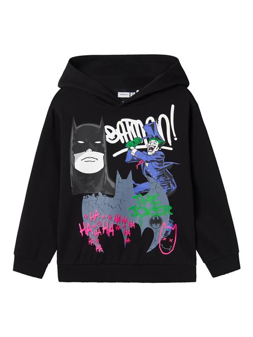 NAME IT Sweatshirt 'Batman'  blandingsfarvet / sort