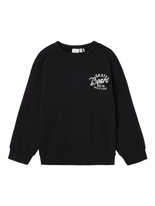 NAME IT Sweatshirt  sort / hvid