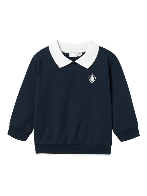 NAME IT Sweatshirt  navy / hvid