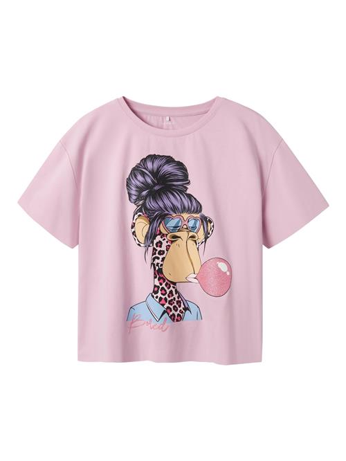 NAME IT Bluser & t-shirts 'Bored Ape'  blandingsfarvet / pink