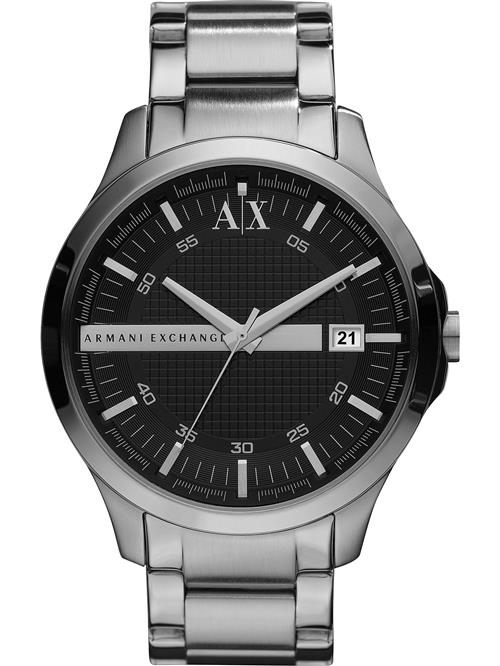 ARMANI EXCHANGE Analogt ur  sort / sølv