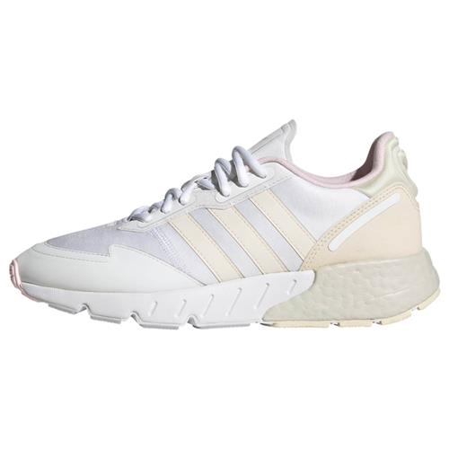 Se ADIDAS ORIGINALS Sneaker low 'ZX 1K Boost'  fersken / lys pink / offwhite ved About You