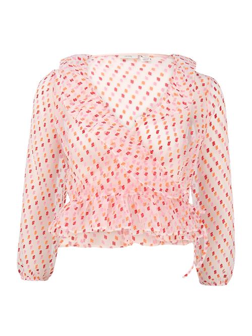 River Island Petite Bluse 'ELLA'  mandarin / fuchsia / pudder / lys pink