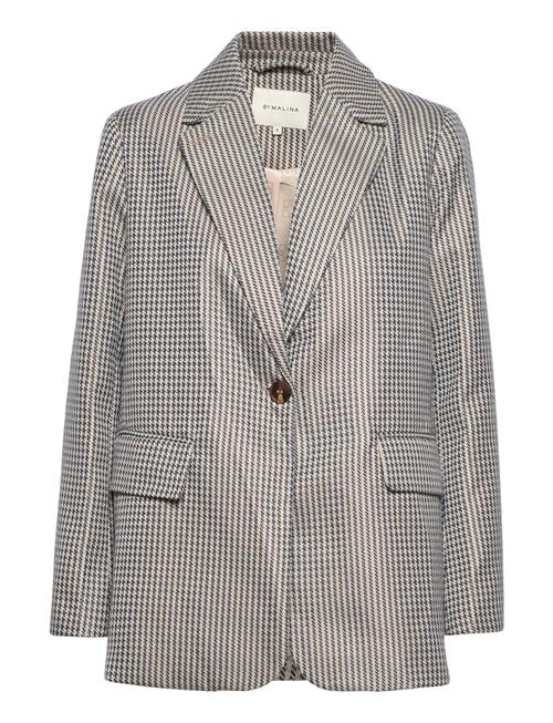 Se Malina Vera Single Breasted Blazer Malina Patterned ved Booztlet