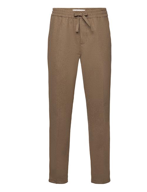 Les Deux Patrick Drawstring Wool Pants Les Deux Beige