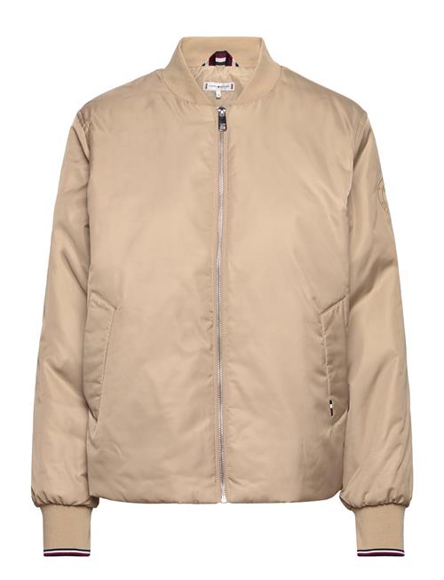 Tommy Hilfiger Clean Padded Gs Bomber Tommy Hilfiger Beige