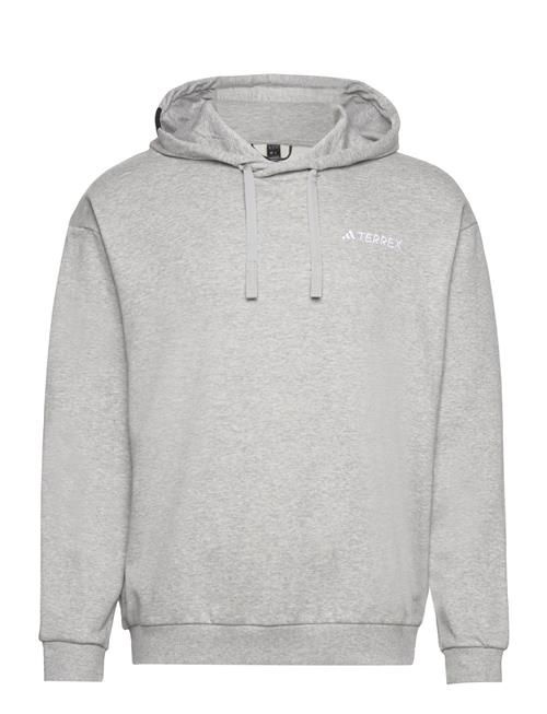 adidas Terrex Tx Logo Hoody Adidas Terrex Grey