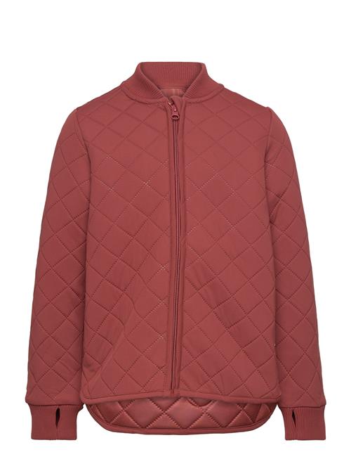 Se Wheat Thermo Jacket Loui Wheat Burgundy ved Booztlet