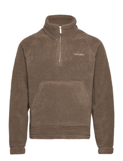 Les Deux Ren Half-Zip Jacket Les Deux Brown