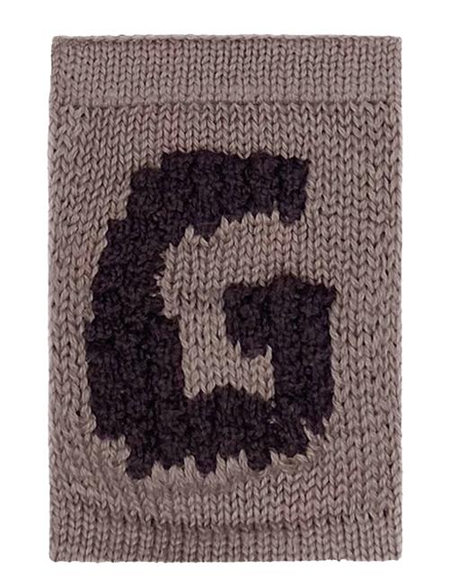 Smallstuff Knitted Letter G, Nature Smallstuff Beige