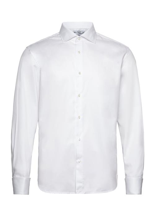 Mango Twill Fabric Regular-Fit Suit Shirt With Cufflinks Mango White