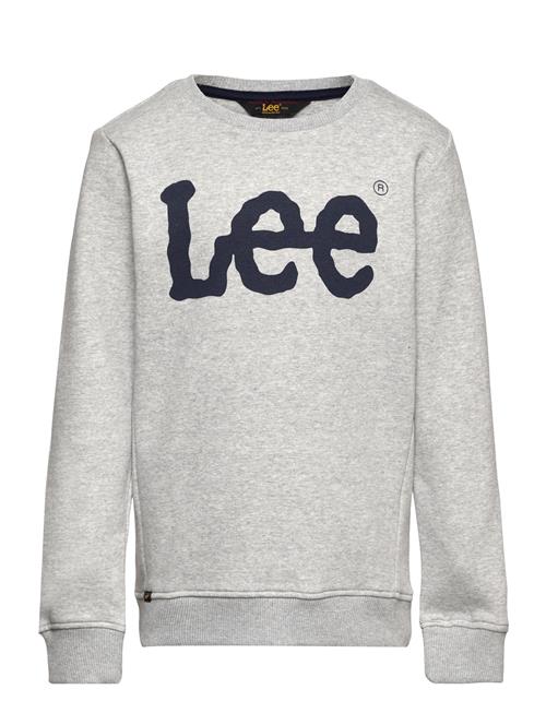 Lee Jeans Wobbly Graphic Bb Crew Lee Jeans Grey