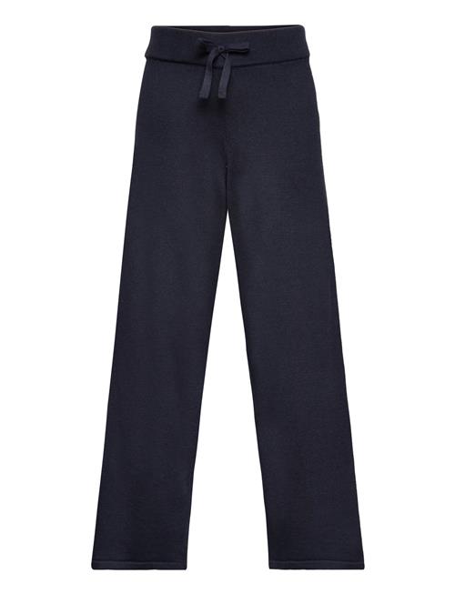 Se Mango Knitted Culotte Trousers Mango Navy ved Booztlet