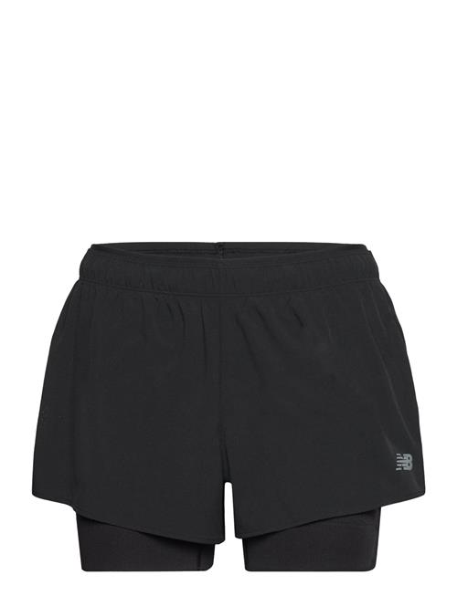 New Balance Rc 2-In-1 Short 3" New Balance Black