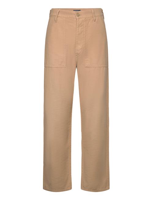 Se Polo Ralph Lauren Cotton Sateen Utility Pant Polo Ralph Lauren Beige ved Booztlet