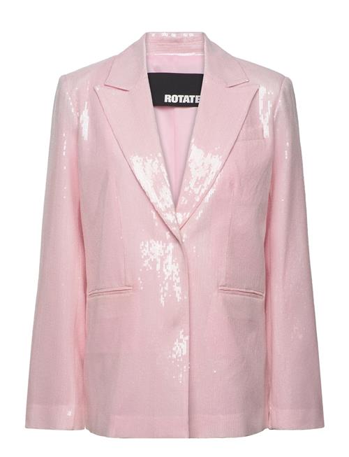 ROTATE Birger Christensen Sequin Blazer ROTATE Birger Christensen Pink