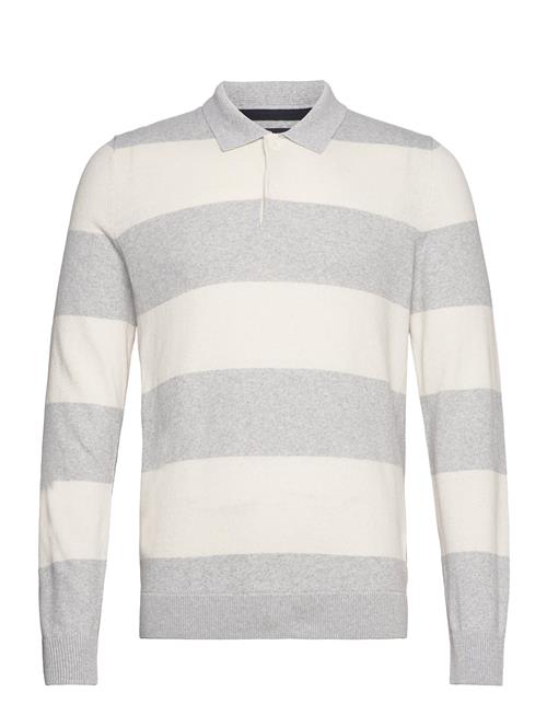 ONLY & SONS Onsrex Life Reg 12 Stripe Ls Polo ONLY & SONS Grey